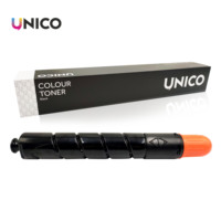 UNICO kartrid Toner copier T01 kompatibel untuk isi ulang toner warna Canon Advance C7565i C7570 C7580 C65 C600 C700 C710 C800 C910