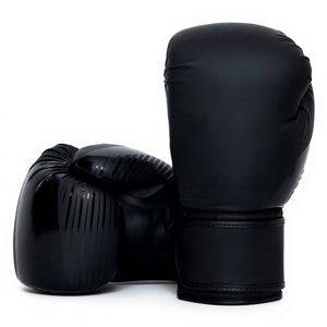 Gants de boxe en cuir personnalisés avec photo/texte/colores/logo, respirants, à doigts complets, fermeture à enfiler, pour l'entraînement - Product Image 1