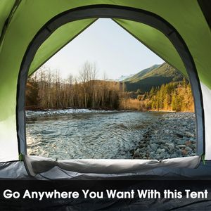 Tente familiale instantanée OEM - Tente de <span class=keywords><strong>camping</strong></span> automatique à montage en 1 seconde avec hub central pour un abri extérieur facile - Product Image 6