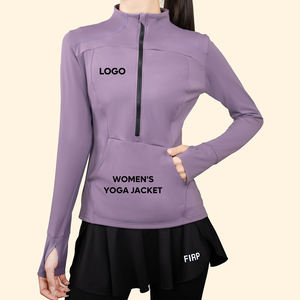 Advanced Athletic Zip Pullover With Breathable Material And Slim Fit Crafted For Hiking Performance By Women - Product Image 4