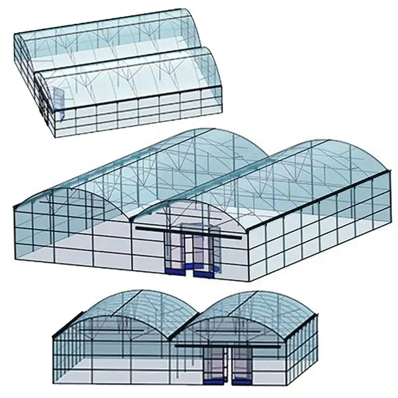 Gute Qualität und einfach zu installieren des Gewächshaus für landwirtschaft liche/gewerbliche Zwecke