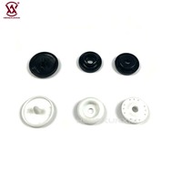 Boutons à pression ronds pour bavoir T5 couvercle en plastique bouton-poussoir attache pour vêtements accessoires bricolage artisanat
