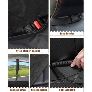 Cubierta plegable para asiento de coche, cubierta impermeable y duradera para mascotas, oxford, fabricante al por mayor - Product Image 5