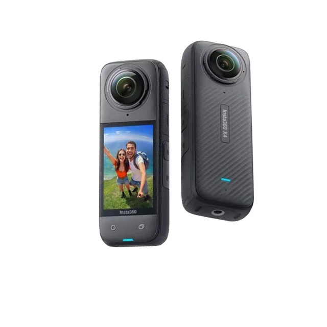Insta360 X4 Action Camera 2290mAh Battery 8K30fps Video 10M Waterproof FlowState Stabilization MicroSD Night Vision Stock