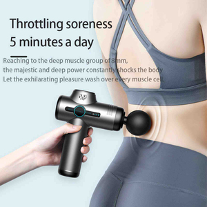 Spedizione Gratuita Mini Pistola per Massaggi con 6 Testine, Batteria Ricaricabile da 1200mAh, Autonomia 3-6 Ore, Ricarica Type-C, 6 Velocità, in ABS - Product Image 2