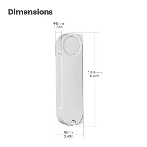 Abrepuertas Automático Inteligente con Carga Solar Tuya ZigBee, Empujador <span class=keywords><strong>de</strong></span> Ventanas Corredizas <span class=keywords><strong>de</strong></span> Vidrio, <span class=keywords><strong>Control</strong></span> por Voz con Alexa y Asistente <span class=keywords><strong>de</strong></span> Google - Product Image 6