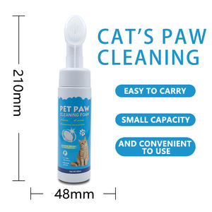 Nuevo Producto 2027: Limpiador de Patas para Perros y Gatos |   Espuma Suave Sin Enjuague |   Sin perfume con cepillo de silicona incorporado para patas ensuciadas - Product Image 1