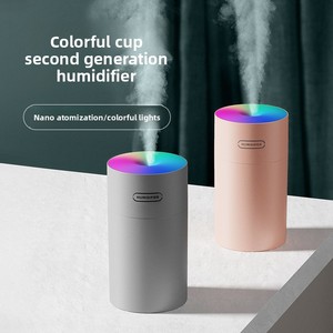 Humidificateur USB 270ML en plastique coloré, nouveau, pour maison, hôtel, chambre, voiture, aromathérapie, purification de l'air, silencieux, vaporisateur de bureau - Product Image 2