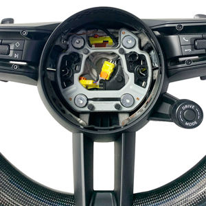 Volante WRR para Porche Panamera 911 918 718 Macan Cayenne accesorios de coche de fibra de carbono - Product Image 3