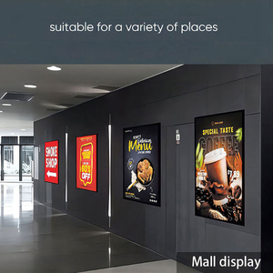 Boîtes lumineuses LED ultra-minces de tailles personnalisables, adaptées aux affiches de films <span class=keywords><strong>et</strong></span> aux panneaux publicitaires, panneaux de menu LED, panneaux signalétiques - Product Image 2