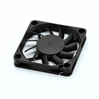 Kipas Pendingin 60mmx60mmx10mm 5 V 12 Volt 24 Volt dengan Aliran Udara Besar dan Efisiensi Tinggi untuk Rak Server Industri dan Telekomunikasi.