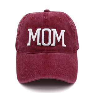 หมวกเบสบอลปักลายตัวอักษร DAD & MOM แบบยูนิเซ็กซ์ - หมวกกีฬาตกปลาสำหรับกิจกรรมกลางแจ้ง ปักโลโก้ได้ตามต้องการ ผ้าฝ้าย 100% สไตล์สปอร์ต - Product Image 1