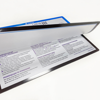 Tapis de bureau de table en PVC dur de taille personnalisée tapis de carte d'affichage modifiable carte d'insertion cadre photo en caoutchouc tapis de souris grand