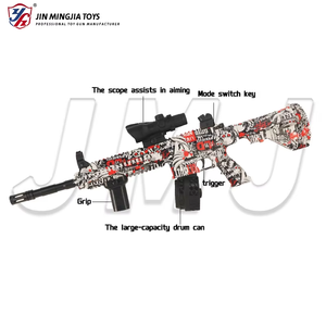 Pistolets à <span class=keywords><strong>eau</strong></span> électriques M416 en plastique ABS, jouet électronique pour jeux en extérieur, cadeau pour les 14 ans et plus - Ventes flash usine - Product Image 3