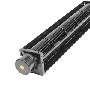 PRSK 12V 24V 50*420mm DC silenzioso ventilatore tangenziale Brushless Cross Flow ventole per riscaldamento a pavimento