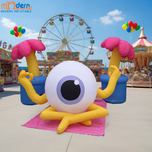 Mascotte gonflable géante personnalisée avec lumières LED intégrées et ventilateur pour la promotion publicitaire, les événements, les parcs d'attractions et les décorations - Product Image 3