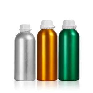 1000ml Aluminium Bottle Aluminum Fragrance Oil Bottles Aroma Essential Oil Aluminum Bottles 50ml 100ml 150ml 200ml 250ml 300ml 500ml 1000ml 1L 1200ml