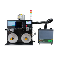 Máquina Rebobinadora de Etiquetas Automática DOCOD XF30PS con Marcado Láser, Rebobinador Secundario de Rollos, Posicionamiento de Alta Precisión de ±1 mm para Uso Médico