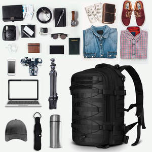 Custom Hot Sale 900d Oxford Hiking Rucksack Camouflage Pattern 45l Molle Pouch Fashionable Assault <b>Pack</b> Black Camping Tactical - Product Image 6