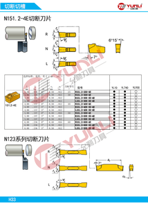 Thiết kế mới công cụ tiện rãnh gia công chèn từ n123h2 K2 T2 E2 - Product Image 4