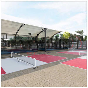 <span class=keywords><strong>Court</strong></span> de padel avec toit <span class=keywords><strong>court</strong></span> de padel extérieur toit de pluie toit de tennis de padel personnalisé - Product Image 5