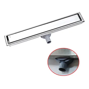 400 mm Cheaper horizontal side outlet price stainless steel tile insert floor drain shower europe modern style floor drain