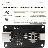 Original LW-FAT Carte de test rapide de diagnostic des erreurs pour la réparation de téléphones Android, outil de diagnostic IA Log Grabber, Fabriqué en Chine