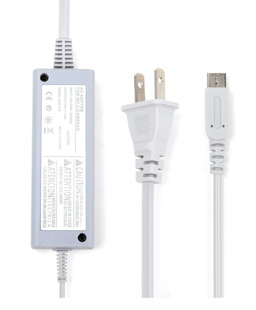US UK AU EU AC Charger Power Adapter Supply Unit Charging for Wii U Game Controller Gamepad