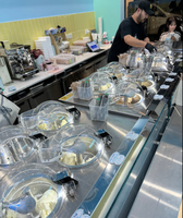Machine à glaces automatique 4 saveurs Miles, pot de 7 litres, machine à gelato Galaxy, usage commercial, vente directe Hangzhou Gelato Tech
