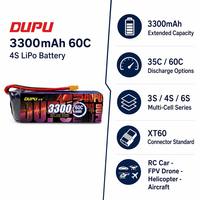 Batterie LiPo 3300mAh 3S 4S 6S avec options multi-cellules XT60 rechargeable pour drone FPV, voiture RC, camion, crawler, avion, bateau, char