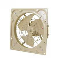 Ventilateur d'extraction industriel carré personnalisé, électrique, haute efficacité, grand débit d'air, pour atelier, entrepôt, sous-sol