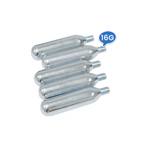 Mini <span class=keywords><strong>pompe</strong></span> à <span class=keywords><strong>cartouche</strong></span> de <span class=keywords><strong>CO2</strong></span> en acier pour vélo, 12g-33g, filetée, portable, cylindre de gaz <span class=keywords><strong>CO2</strong></span> N2 AR, gonfleur de pneus de vélo - Product Image 1