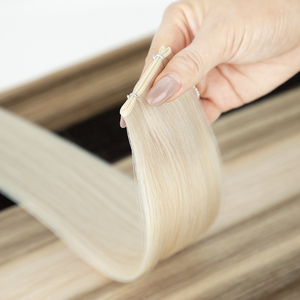 Lesshine phổ biến nhất Nga đôi rút ra Trinh Remy tóc tóc con người Remy phần mở rộng Thiên Tài sợi ngang - Product Image 4