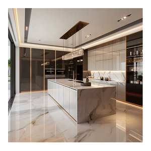 Cesta Extraíble para Gabinete de Cocina, Tablero de Gabinete Acrílico Brillante Beige Económico - Product Image 2