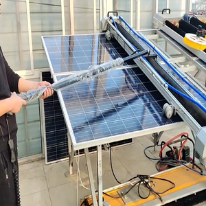 Panneaux solaires monocristallins avec nettoyeur et optimiseur solaires pour systèmes de toiture et de sol - Product Image 5