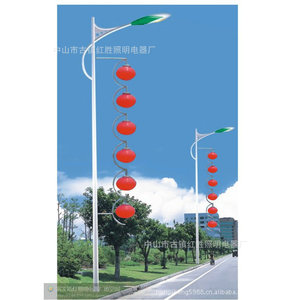 โคมไฟถนนกลางแจ้งแบบแขนเดี่ยว อลูมิเนียมอัลลอยด์ LED ยี่ห้อ Zhongshan Hongsheng สำหรับให้แสงสว่างบนถนน - Product Image 2