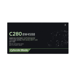 Bloc-cylindres moteur diesel C280 8W4588 à flux d'huile optimisé, long bloc pour usage intensif - Product Image 1