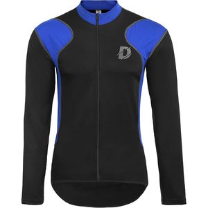 Maillot de cyclisme à manches longues en polaire thermique pour homme, respirant, coupe-vent, anti-transpiration, équipement de vélo d'extérieur - Product Image 2