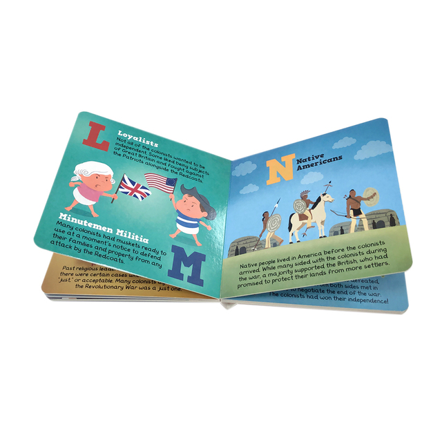 Hot Sale Fancy Color Professional Printing Children Board Book