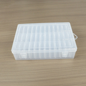 Transparent <b>Plastic</b> Storage Box 36 Compartments Detachable For <b>Beads</b> Desktop Organization Craft Supplies - Product Image 4