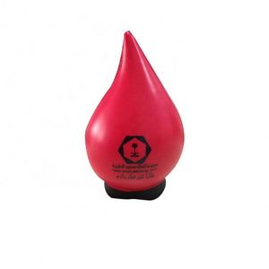 Pelota Antiestrés de Espuma de Poliuretano con Forma de Gota de Sangre, Personalizada con Logotipo, Juguetes Antiestrés con Forma de Gota de Agua - Product Image 3