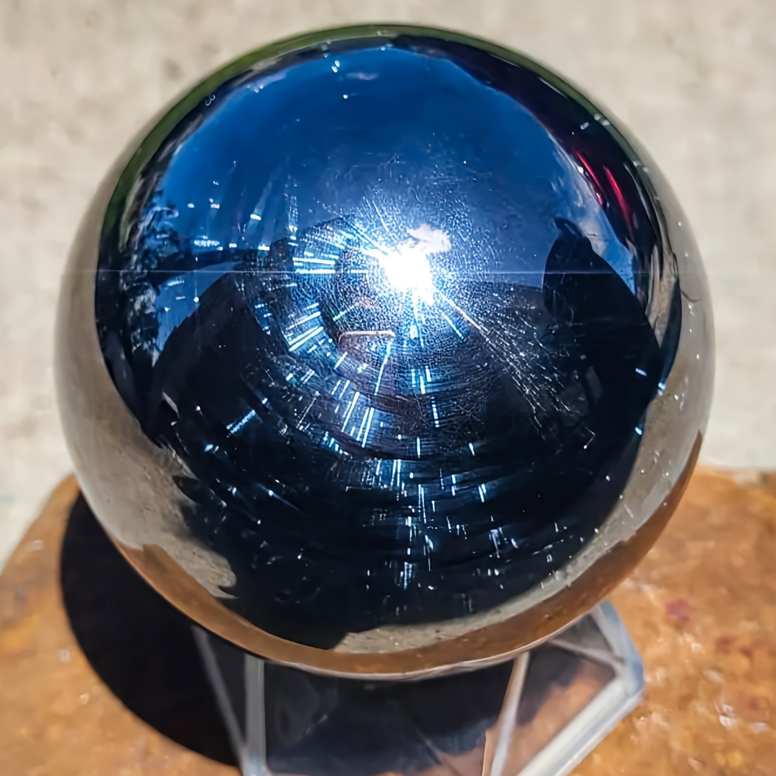 Sphère de cristal térahertz