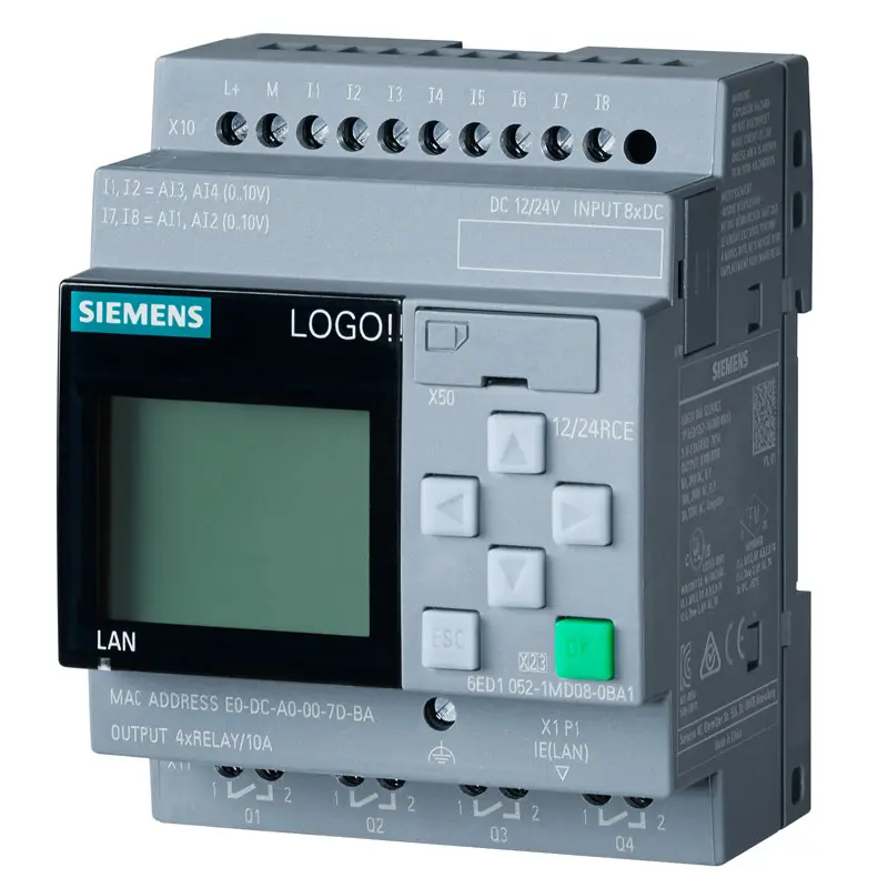 Siemen S Plc 6ES7 322-1BL00-0AA0ของแท้,ตัวควบคุม Plc แบบตั้งโปรแกรมได้