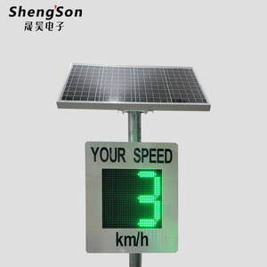 Señales de Tráfico de Advertencia para Exteriores de Aleación de Aluminio Reflectante de Alta Intensidad LED Solares para la Seguridad Vial - Product Image 5