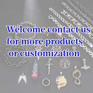 Collar con Colgante de Hexagrama Ojo del Diablo para Hombre, Estilo Hip Hop, Retro, de Acero de Titanio, Cadena para Suéter, Accesorios Punk - Product Image 6