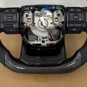 Personalice <span class=keywords><strong>el</strong></span> nuevo <span class=keywords><strong>volante</strong></span> de fibra de carbono adecuado para Toyota Land Cruiser Prado LC300 LC250 Cruiser LC200 Hilux Fortuner - Product Image 4