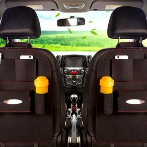 Sac de rangement pour voiture de conception sportive gris foncé écologique avec plusieurs poches et de haute qualité - Product Image 6