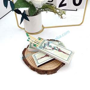 Allumettes de bougie parfumée en bois, allumettes de cadeaux imprimées personnalisées, allumettes de luxe au design coloré - Product Image 3