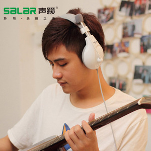 Auriculares supraaurales Salar A566N con micrófono para juegos y clases en línea - Product Image 3