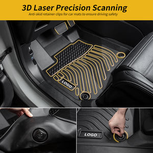 Accesorios de <span class=keywords><strong>Interior</strong></span> de coche alfombrillas de coche 3D TPE alfombra de estera de plato profundo para Ssangyong Tivoli 4 Tivoli 2 alfombrillas de coche - Product Image 2